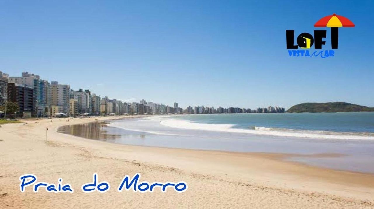 Suíte Mar - Praia do Morro - prédio frente Mar com elevador, atravessou a avenida, já está na Praia - com garagem - internet Guarapari Exterior foto