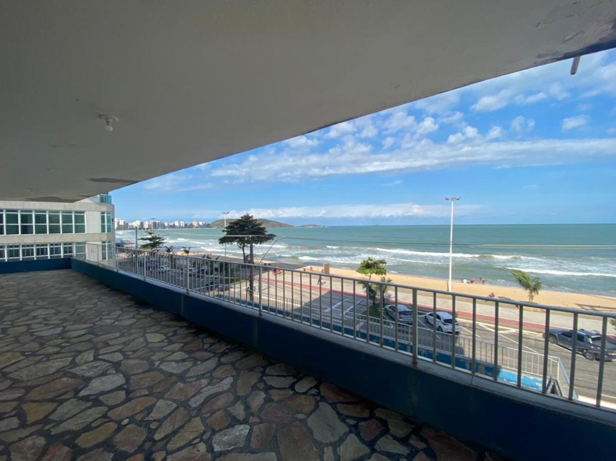 Suíte Mar - Praia do Morro - prédio frente Mar com elevador, atravessou a avenida, já está na Praia - com garagem - internet Guarapari Exterior foto